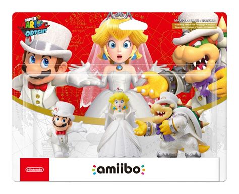 amiibo bowser wedding|wedding amiibo 3 pack.